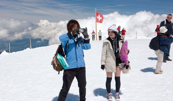Gäste Jungfraujoch - Top of Europe