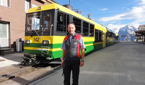 Employees and apprentices of Jungfrau Railways