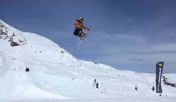 Pascal Hallauer im Snow Park