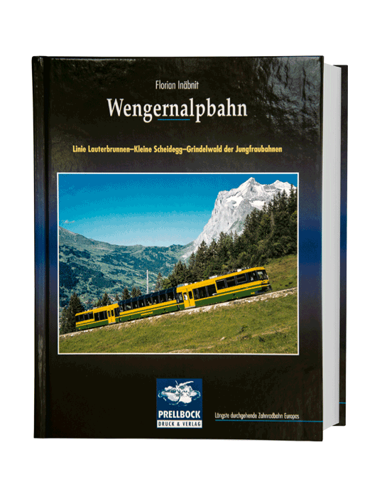 Book: Wengernalp Railway - Jungfrau Railways Lauterbrunnen-Kleine Scheidegg-Grindelwald Line (in German)