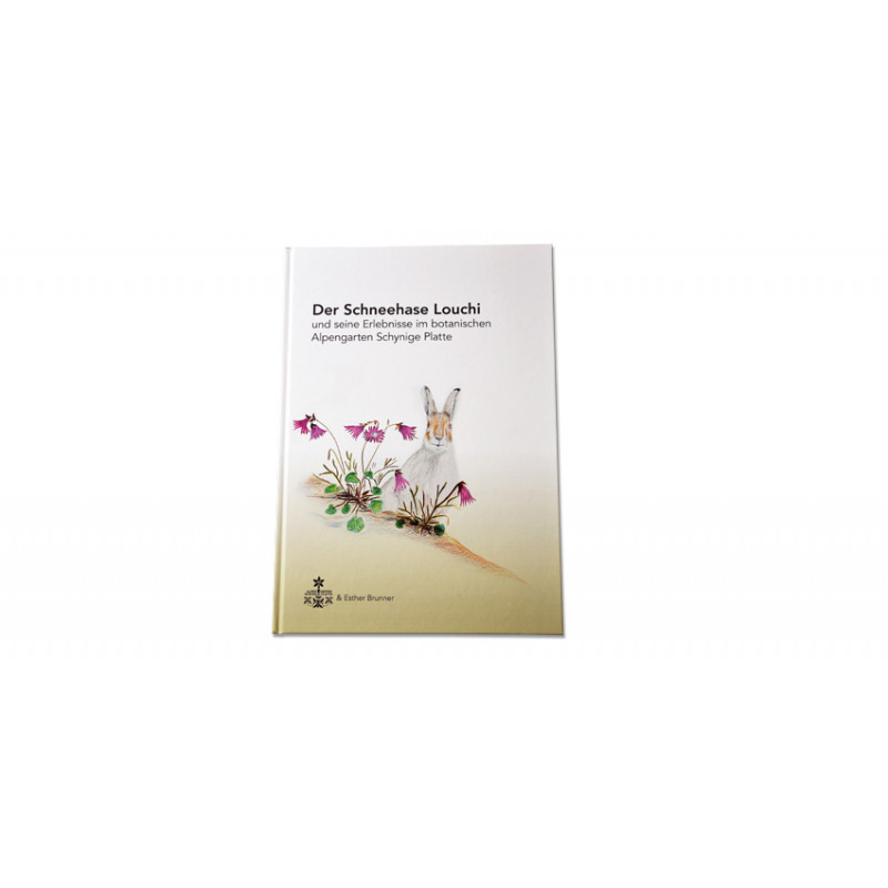 "Louchi the Snow Hare" children's book (in German)