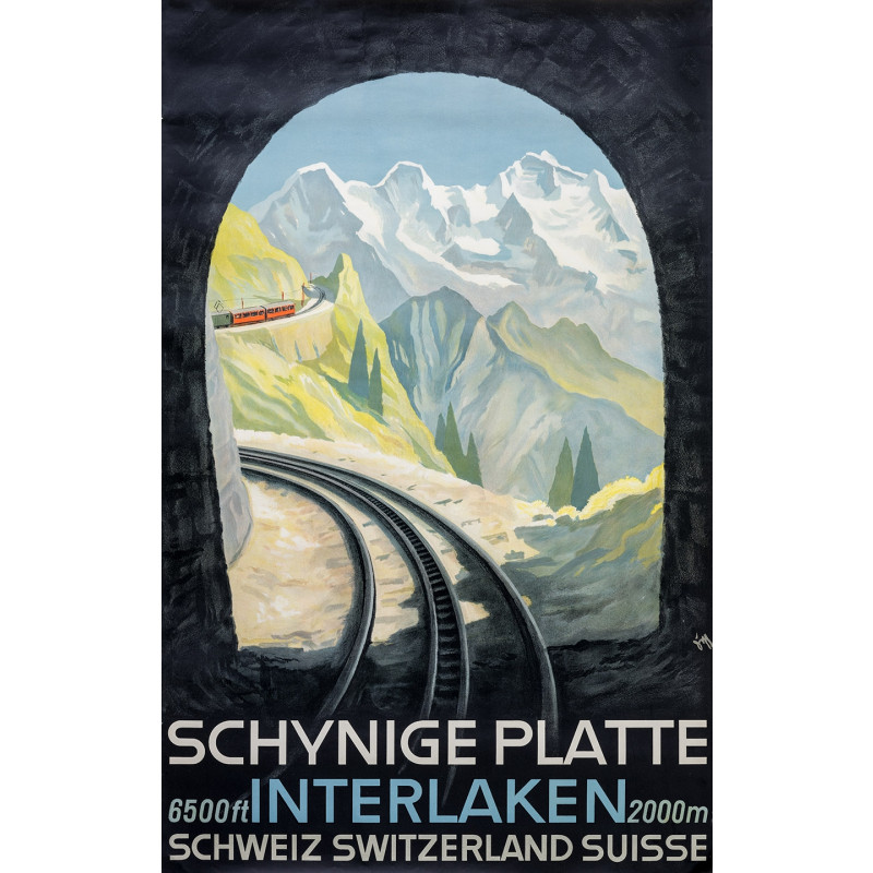 Nostalgic Poster Schynige Platte 3
