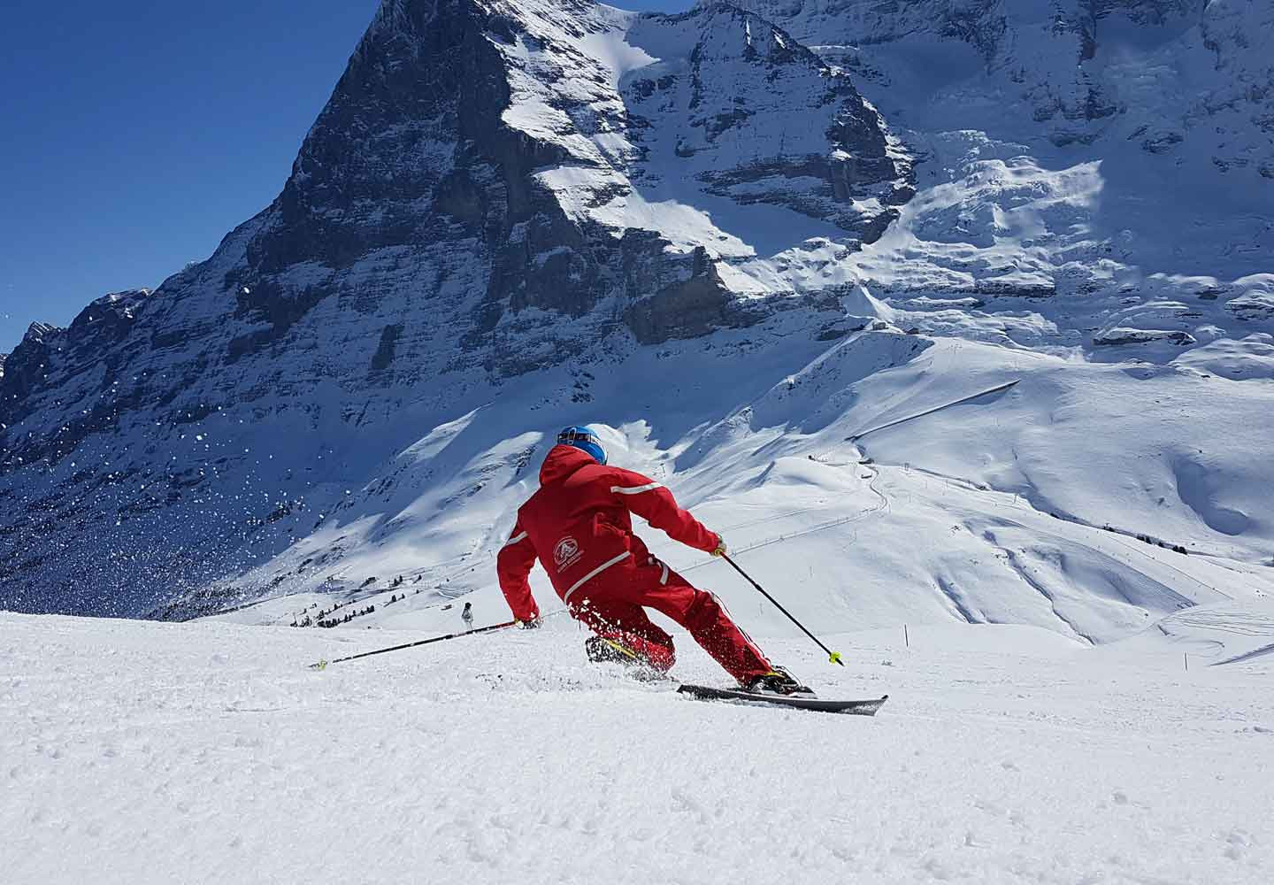 Jungfrau Top of Europe 2 hours private telemark lessons