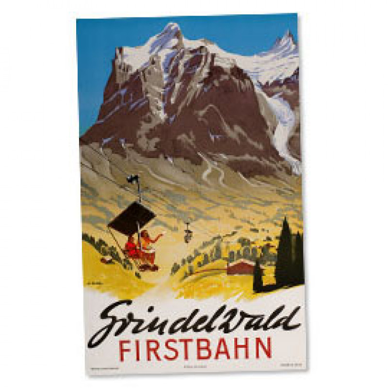 Nostalgieposter Grindelwald - First