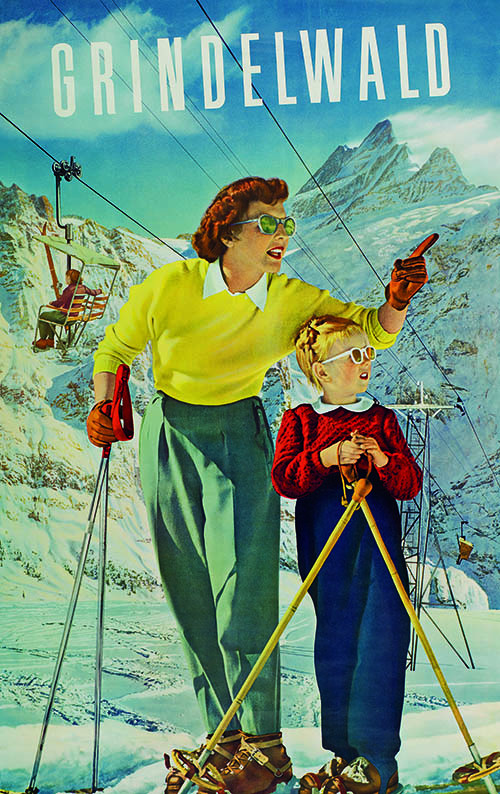 Poster nostalgique Grindelwald-First 3