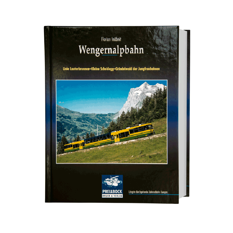 Réserver: Wengernalpbahn - La ligne ferroviaire Lauterbrunnen-Kleine Scheidegg-Grindelwald de la Jungfraubahn (en allemand)